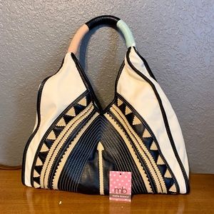 Melie Bianco Selma Hobo Handbag RARE